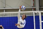 Volleyball vs Babson  Wheaton Women's Volleyball vs Babson College. - Photo by Keith Nordstrom : Wheaton, Volleyball, VB